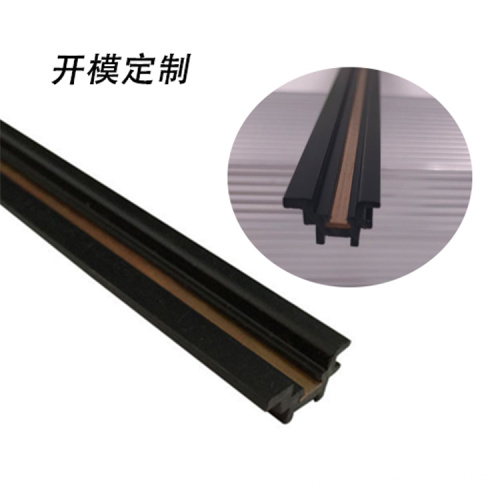 plastic copper coextrusion light track inner conductive part